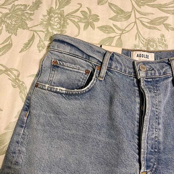 Agolde Riley High Rise Straight - Picture 6 of 6